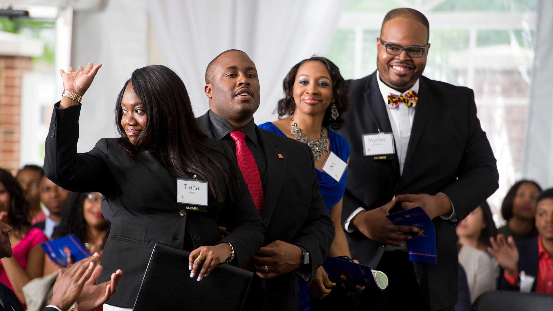 group of 4 IAP alumni